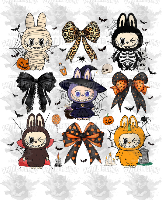 Labubu Halloween DTF Transfer #10