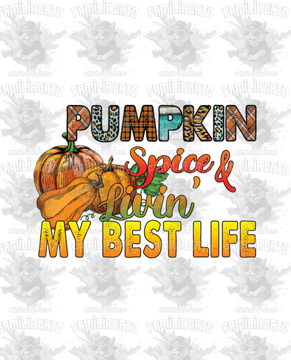 Fall - Pumpkin Spice #1 DTF Transfer