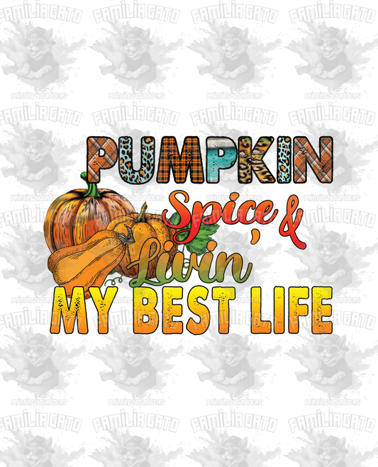 Fall - Pumpkin Spice #1 DTF Transfer
