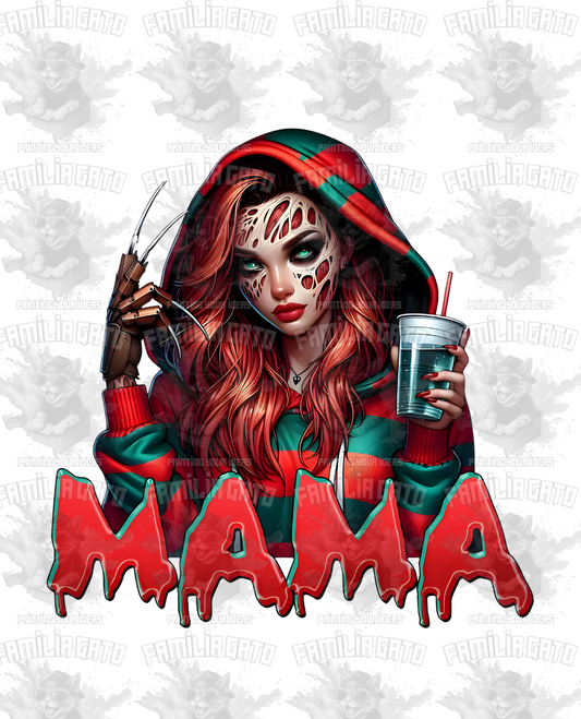 Halloween Horror Mama #4 DTF Transfer