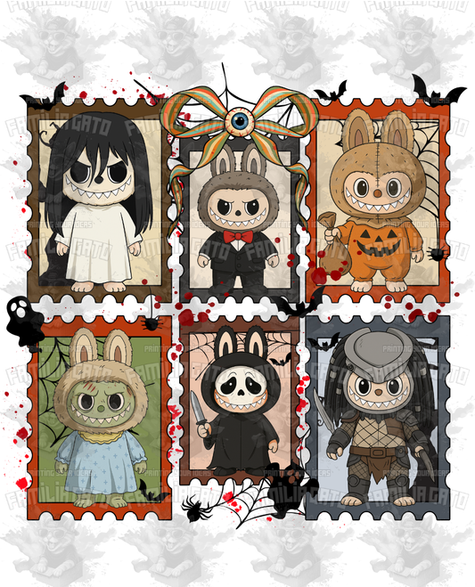 Labubu Halloween DTF Transfer #14
