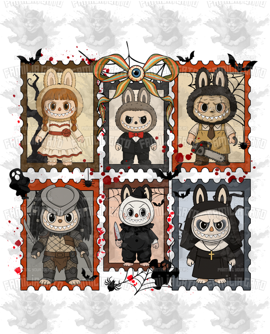 Labubu Halloween DTF Transfer #15