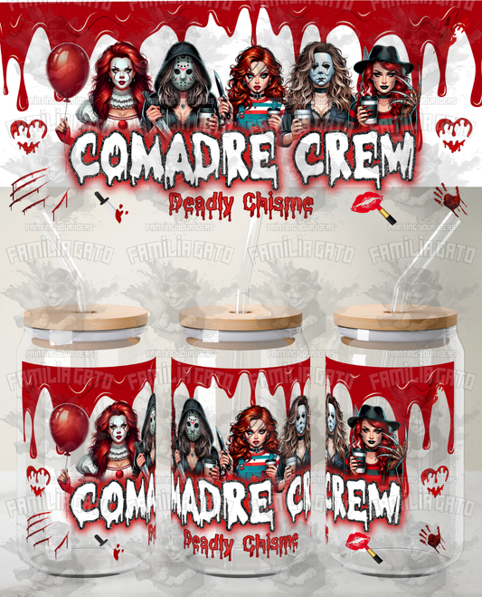 Comadre Crew Deadly Chisme UVDTF Wrap