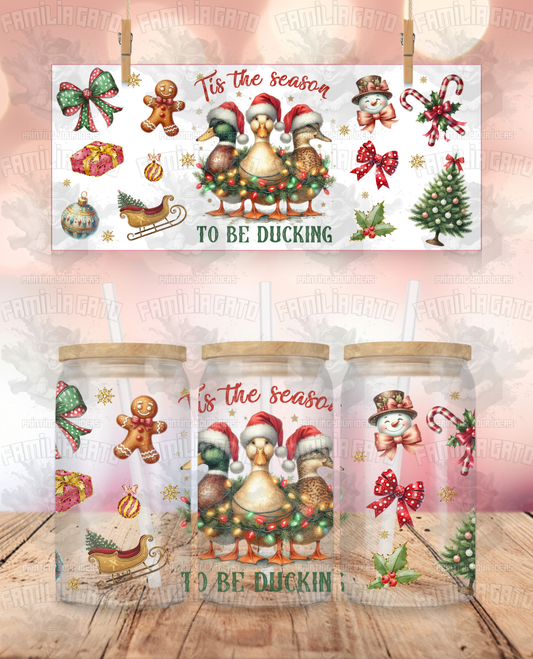 Tis The Season to be Ducking UVDTF Wrap