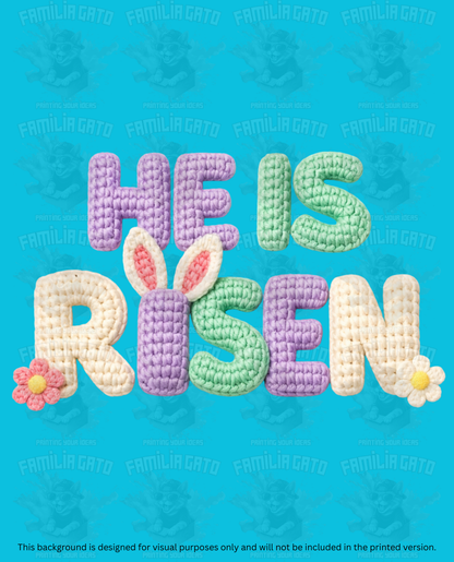 Easter Faux Yarn #41 DTF Transfer