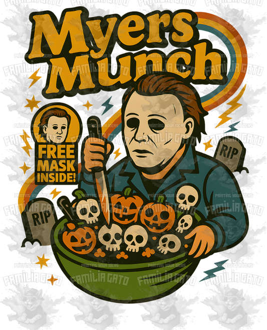Myers Munch DTF Transfer