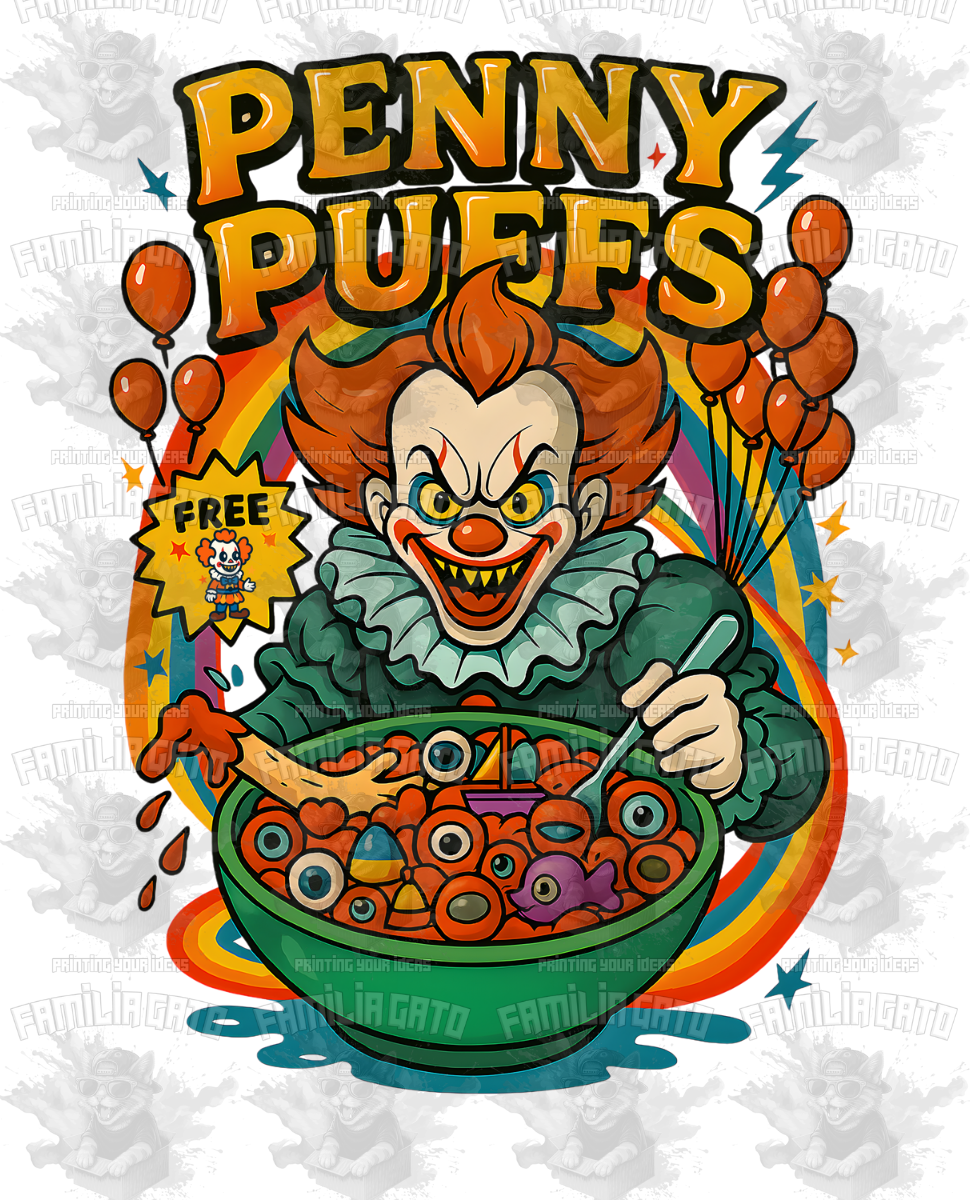 Penny Puffs DTF Transfer