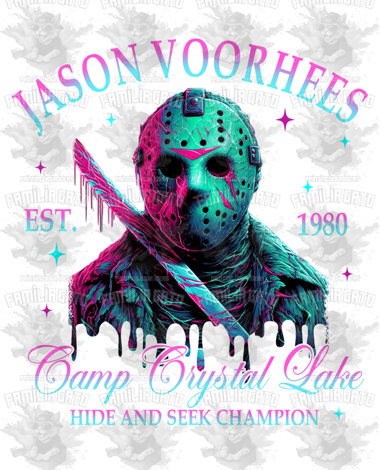 Jason Voorhees DTF Transfer