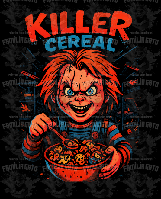 Killer Cereal DTF Transfer