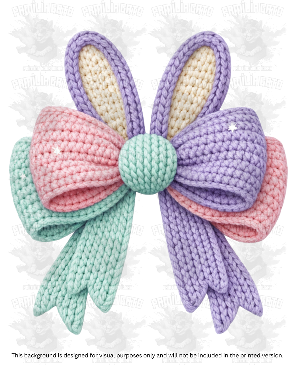 Easter Faux Yarn #44 DTF Transfer