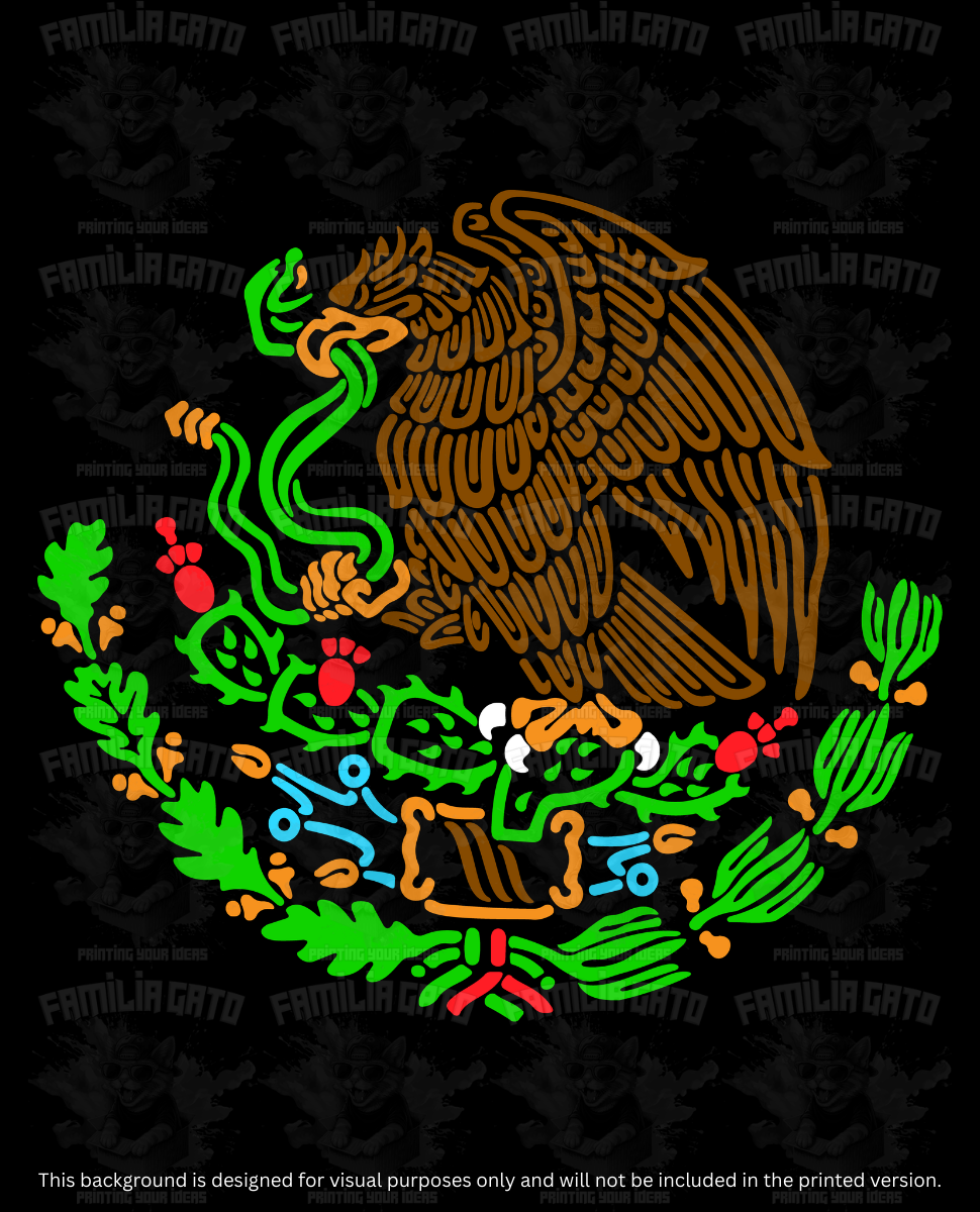 Mexican Escudo #1 DTF Transfer
