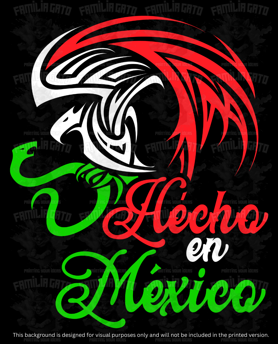 Hecho en Mexico DTF Transfer
