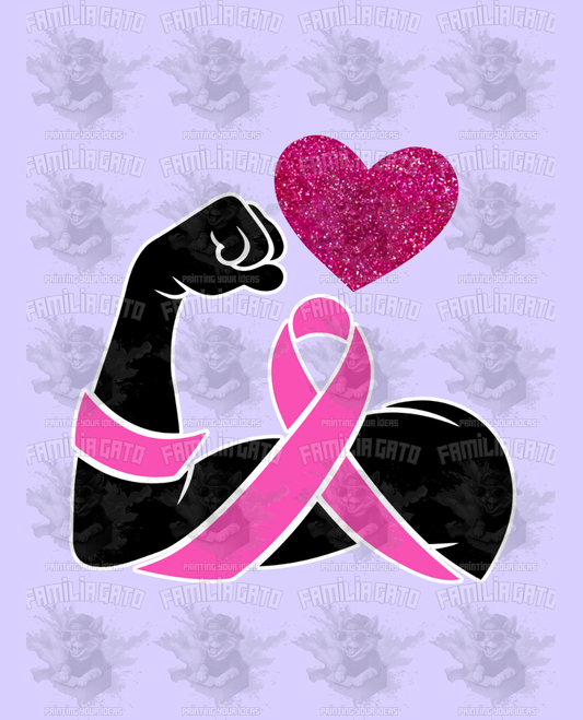 Cancer fighter #1 DTF Transfer