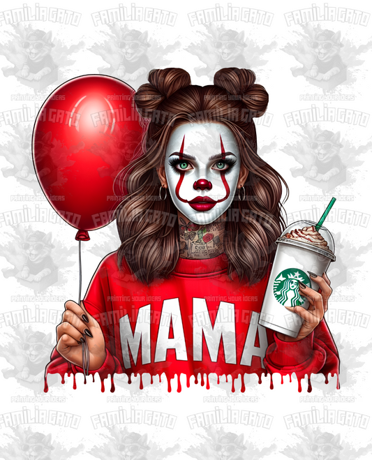 Halloween Horror Mama #47 DTF Transfer