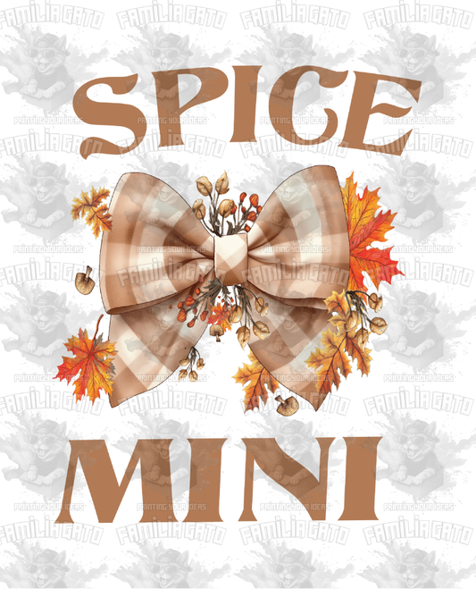 Fall - Spice Mini #1 DTF Transfer