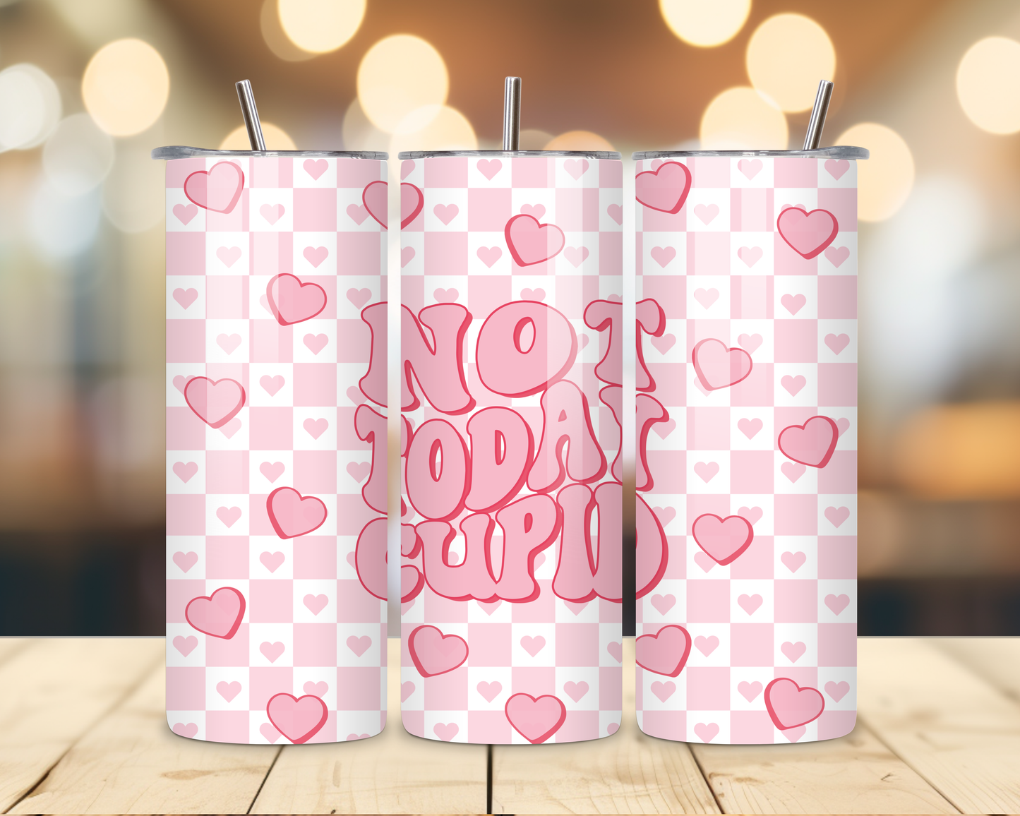 Valentine's Day - Assorted Designs #1 - 20 Oz Stainless Steel Tumbler