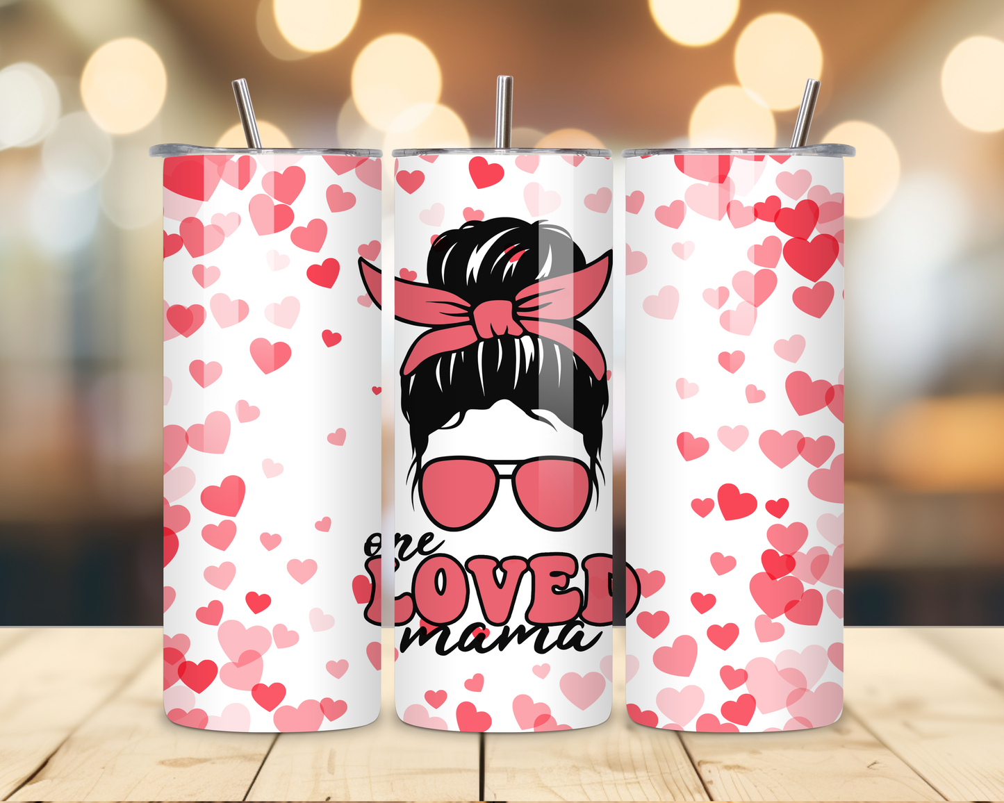 Valentine's Day - Assorted Designs #1 - 20 Oz Stainless Steel Tumbler