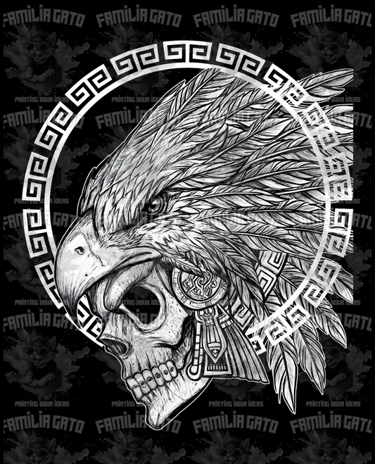 Mayan Design #4 DTF Transfer