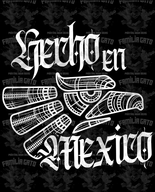 Hecho en Mexico DTF Transfer