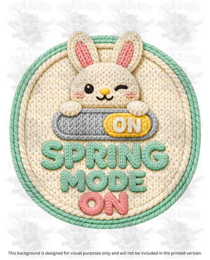 Easter Faux Yarn #53 DTF Transfer
