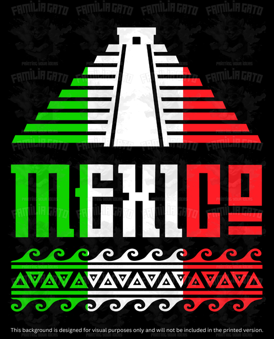 Mexican Mayan Ruins #1 DTF Transfer