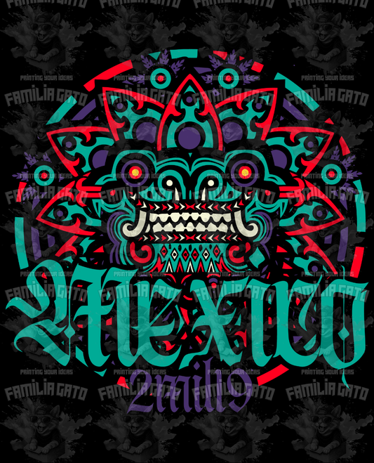 Mexico Quetzocoatl 2 DTF Transfer