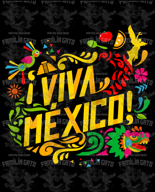 Viva Mexico 1 DTF Transfer