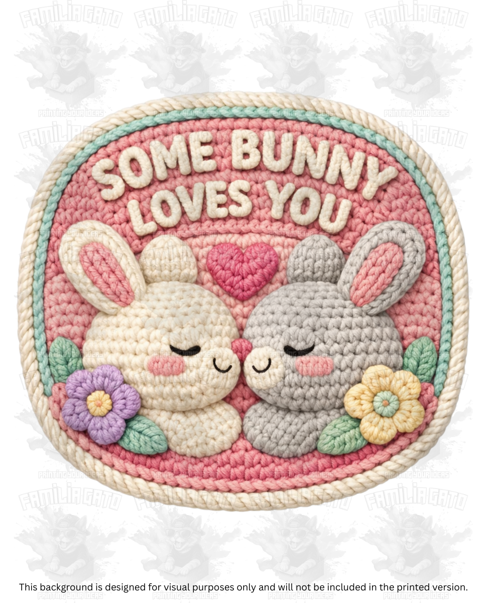 Easter Faux Yarn #57 DTF Transfer
