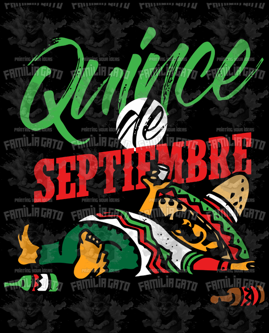 Quince de Septiembre DTF Transfer