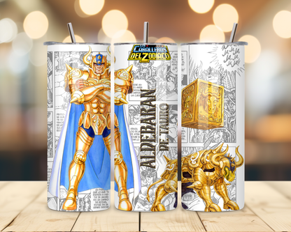 Caballeros del Zodiaco - Saint Seiya - 20 Oz Stainless Steel Tumbler