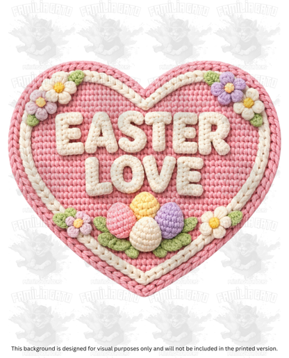 Easter Faux Yarn #60 DTF Transfer