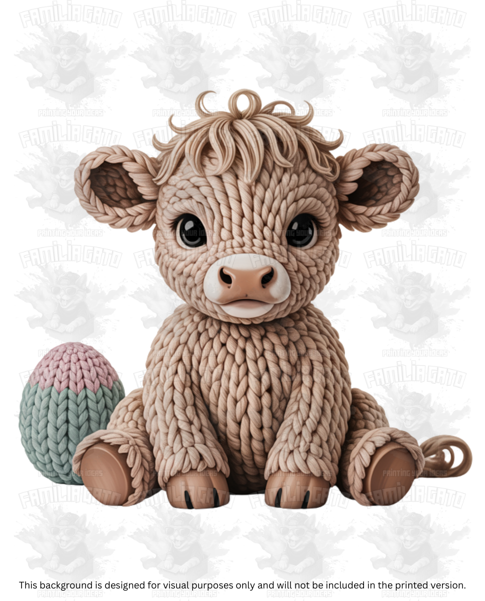 Easter Faux Yarn #64 DTF Transfer