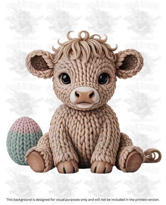 Easter Faux Yarn #65 DTF Transfer