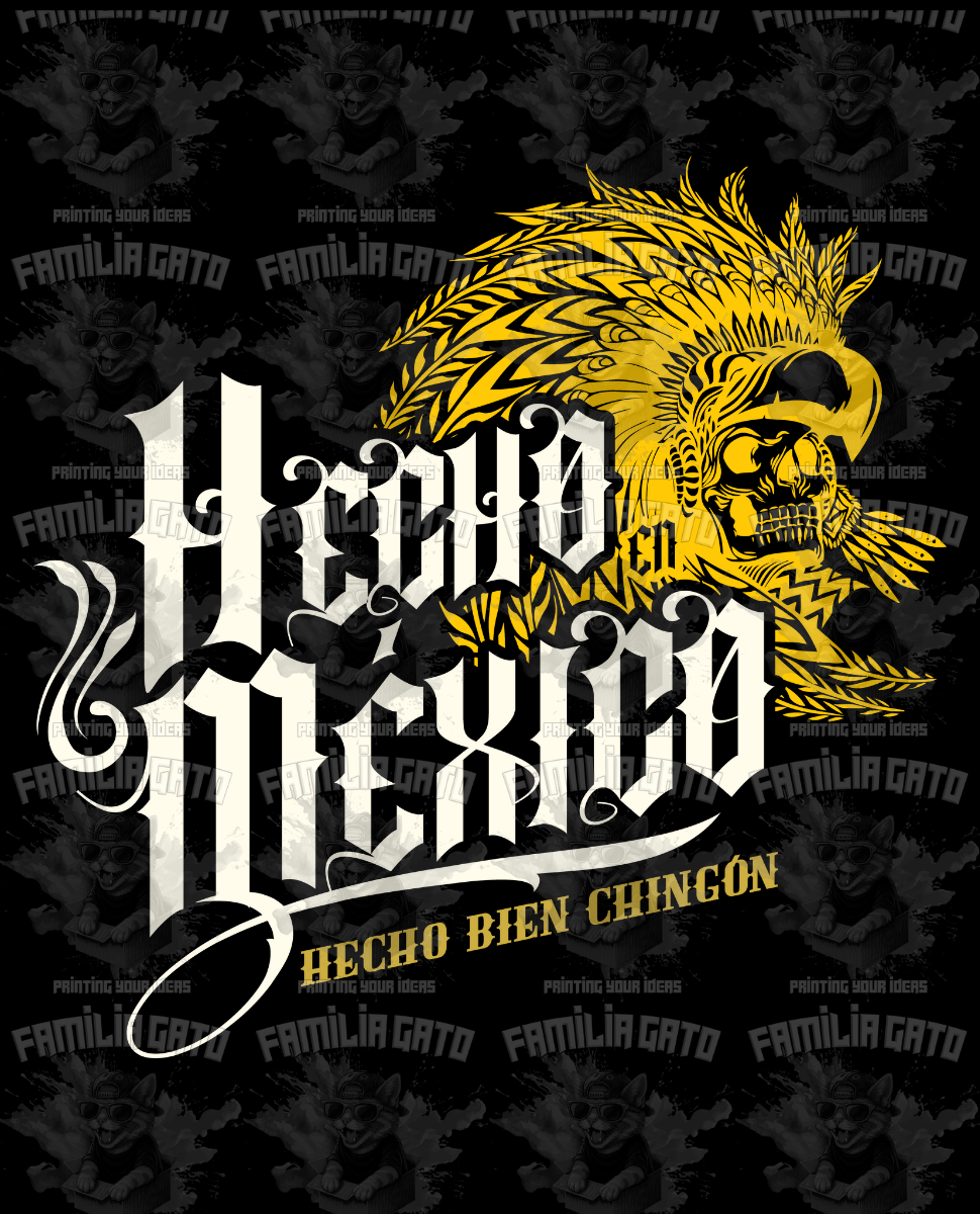 Hecho en Mexico 2 DTF Transfer