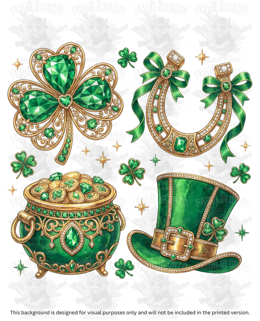St. Patrick's Day Lucky Charms #2 DTF Transfer
