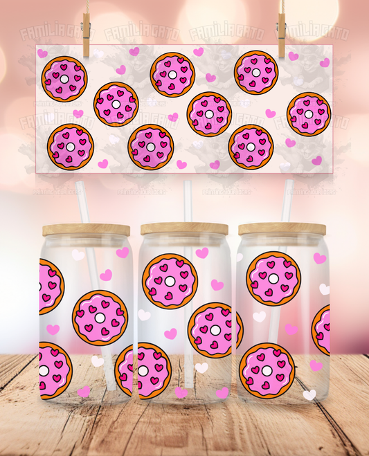 Valentine's Day - Donut Hearts #1 UVDTF Wrap