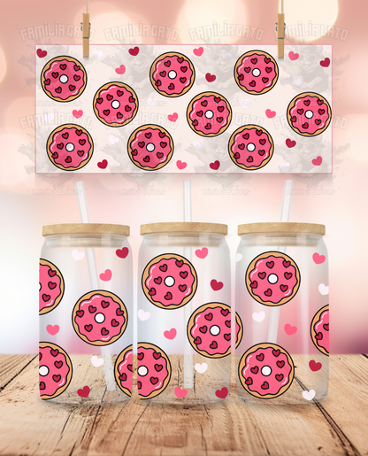 Valentine's Day - Donut Hearts #2 UVDTF Wrap