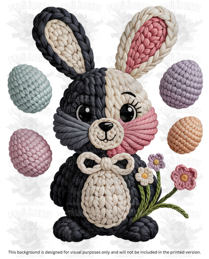 Easter Faux Yarn #68 DTF Transfer