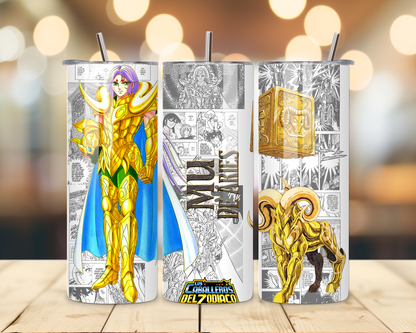Caballeros del Zodiaco - Saint Seiya - 20 Oz Stainless Steel Tumbler