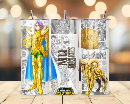 Caballeros del Zodiaco - Saint Seiya - 20 Oz Stainless Steel Tumbler