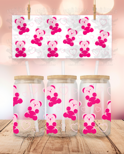 Valentine's Day - Gummy Bears + Hearts UVDTF Wrap