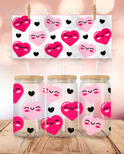 Valentine's Day - Happy Hearts UVDTF Wrap