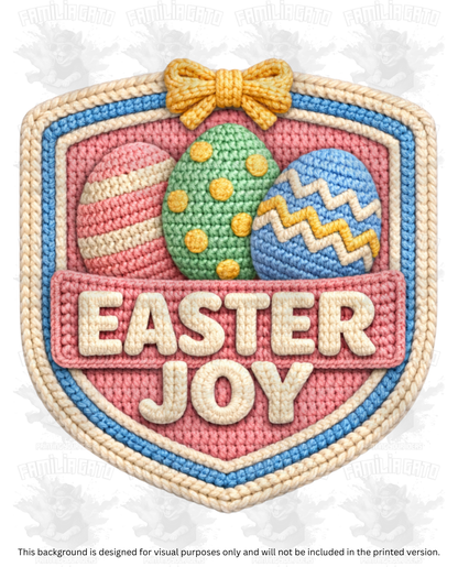 Easter Faux Yarn #74 DTF Transfer
