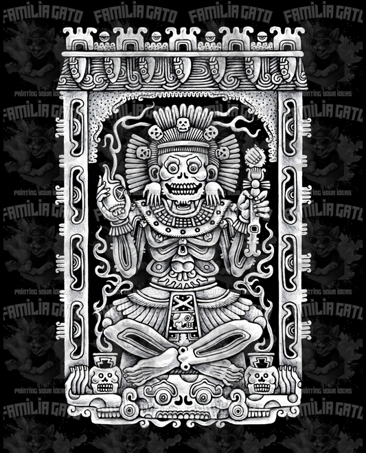 Mayan Design #7 DTF Transfer