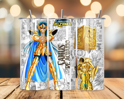 Caballeros del Zodiaco - Saint Seiya - 20 Oz Stainless Steel Tumbler