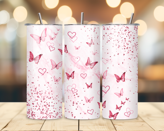 Valentine's Day - Assorted Designs #1 - 20 Oz Stainless Steel Tumbler