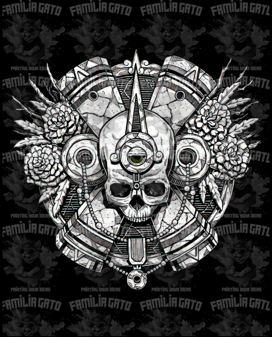 Mayan Design #8 DTF Transfer