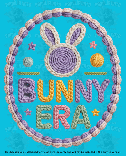 Easter Faux Yarn #8 DTF Transfer