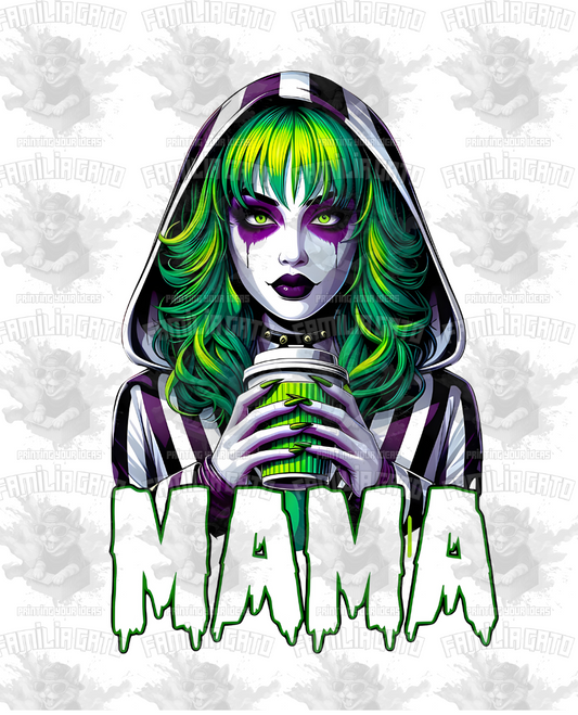 Halloween Horror Mama #9 DTF Transfer