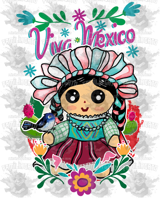 Viva Mexico 3 DTF Transfer